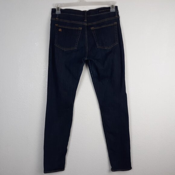Rock & Republic Women's Berlin Skinny Jeans Size 10 Dark Wash Blue Rx Denim. - Picture 5 of 15